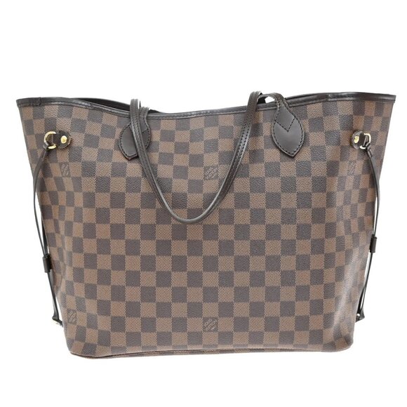 LOUIS VUITTON Neverfull MM Shoulder Bag Damier Ebene BN U.S.A. N51105 40KB322 - Picture 3 of 16